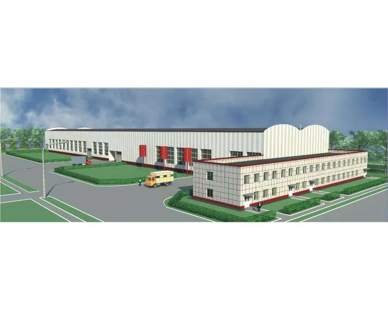 Проект №ПГС-3-00053 (Здание по производству деревянных конструкций в г. Людиново)