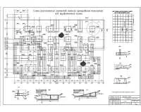 7.Армирование нижней зоны фундаментной плиты сечения 1-1 - 6-6, узел стыковки арматуры.jpg