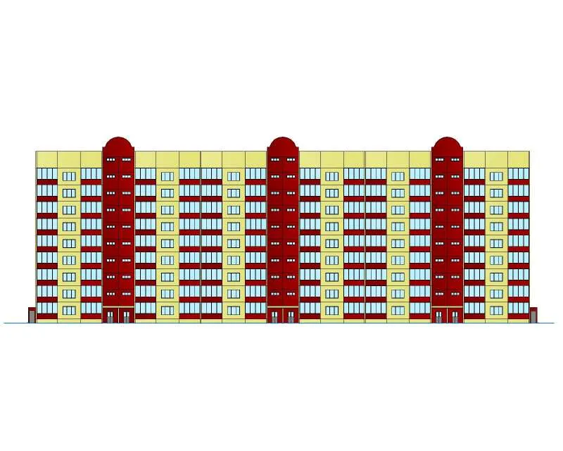 Проект №ПГС-2-00087 (Крупнопанельный жилой дом в г. Москва)