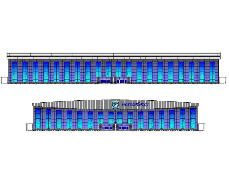Проект №ПГС-1-00115 (Ледовый дворец спорта г. Новосибирск)