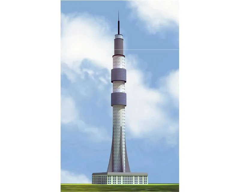 Проект №ПГС-1-00128 (Телевизионная башня  в г. Чебоксары)