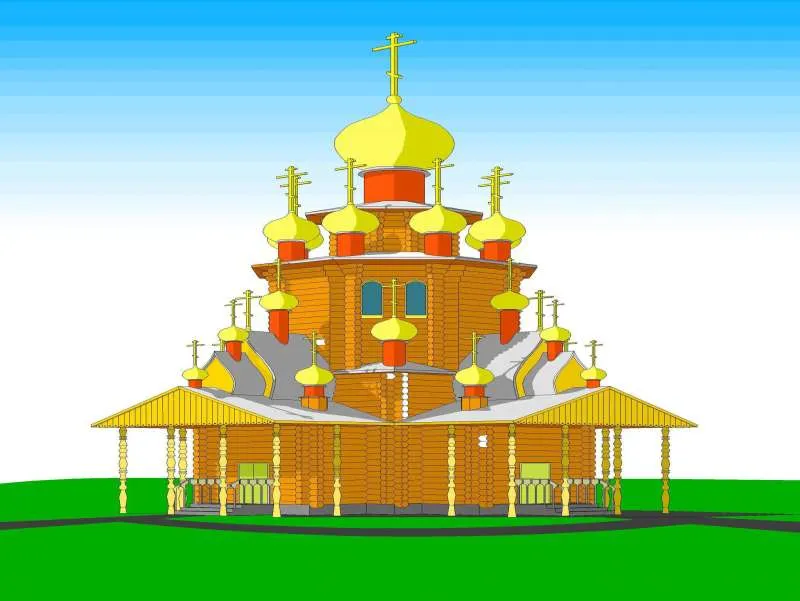 Проект №ПГС-1-00184 (Здание часовни в с. Лесниково Курганской области)